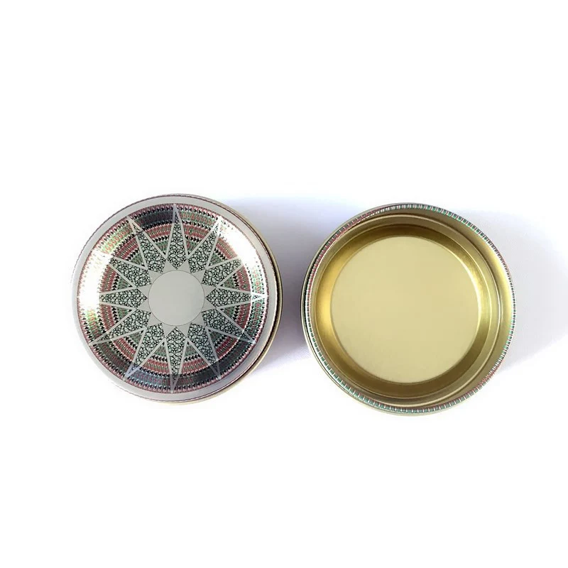 Жестяная коробка Saffron для фотографий или 10 г упаковочная saffron жестяная с окошком