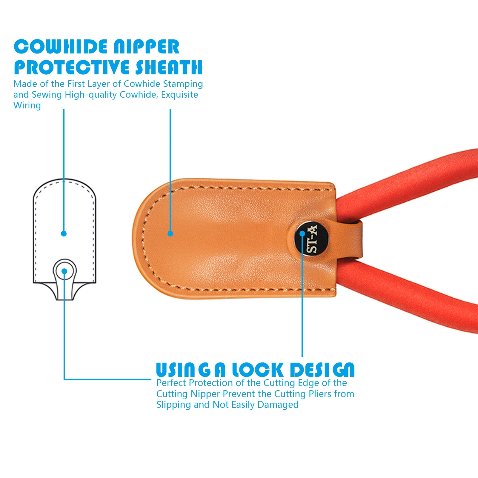 DSPIAE-Nuevo Modelo de ST-A, juego de pinzas de una hoja, modelado, Hobby, herramientas de corte, accesorio, 3,0-3