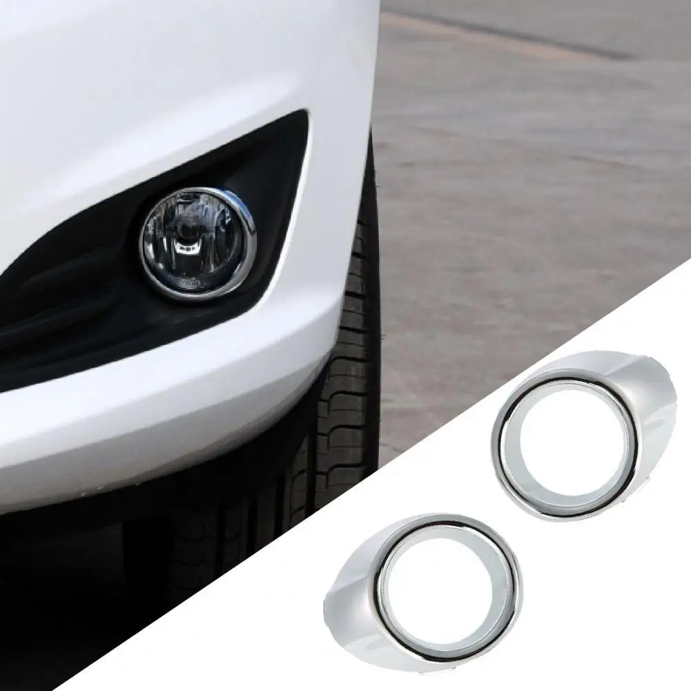 

1 Pair Electroplating Fog Light Cover Frame 8A61-15A223-CB5SM3 for Ford Fiesta 09-13