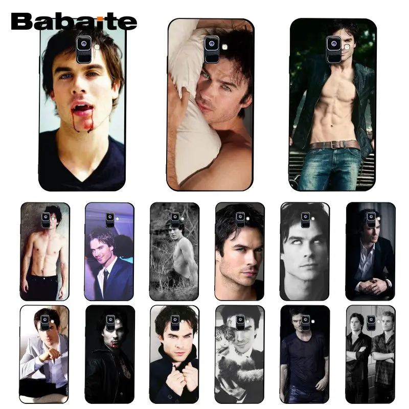 Babaite Дневники вампира Иан Сомерхолдер Чехол для телефона Samsung Galaxy A7 A50 A70 A40 A20 A30 A8 A6