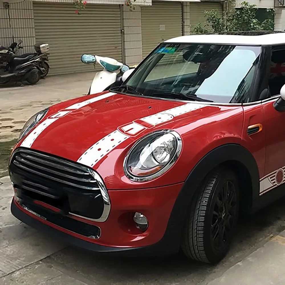 Капот ремни автомобильные наклейки и автомобильный Стайлинг для Mini Cooper One S JCW