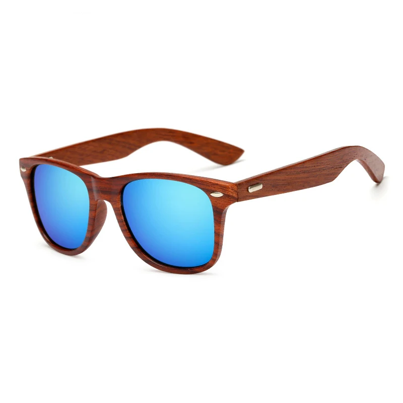 Деревянные поляризационные солнцезащитные очки для мужчин и женщин