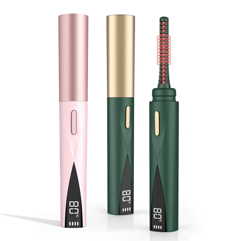 

USB Rechargeable Electric Heated Eyelash CurlerQuick Curler Natural Long Lasting 360° Eyelash Makeup Beauty Tool Applicator