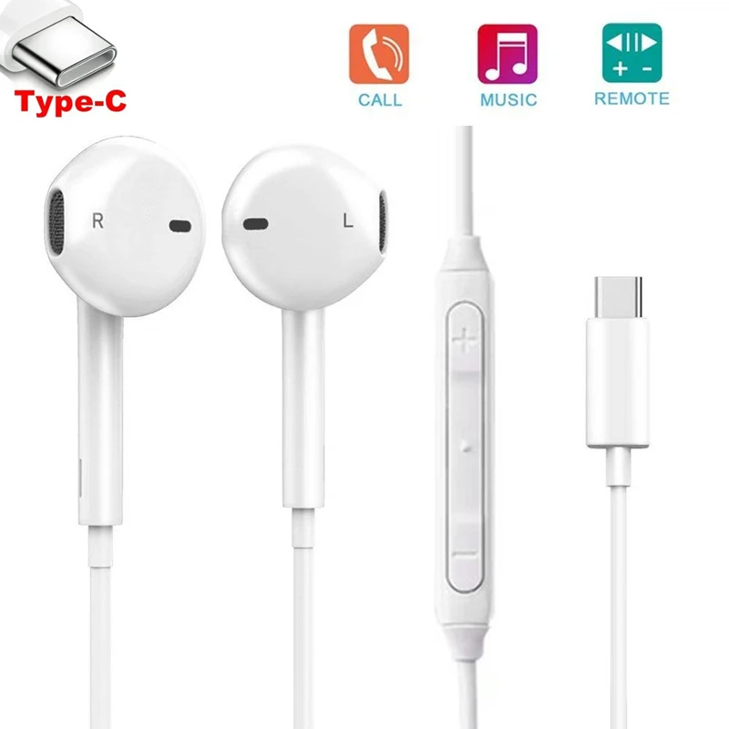 Спортивные наушники с имитацией USB Type C для Google Pixel 3/2/XL Samsung Motorola Huawei Oppo HTC MI и других