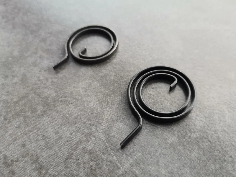 Плоская проволочная ручка дверного замка 28 мм пружинная катушка для типа А тип