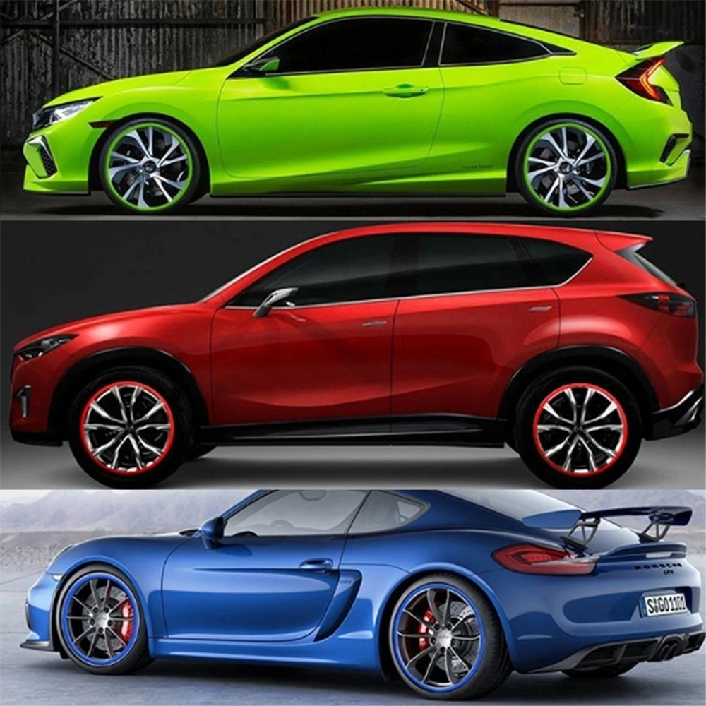 8 Meters Car Wheel Rim Sticker Decoration Auto Tire Rims Plated Strip Protection | Автомобили и мотоциклы
