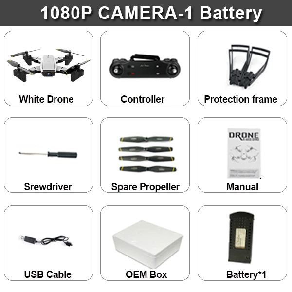 1080P White 1B SG700D 4K Квадрокоптер Дрон Дроны с камерой Hd мини Дрон Rc вертолет игрушки профессиональный Дрон Com камера Квадрокоптер гоночный - Цвет: 1080P White 1B