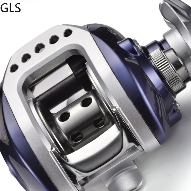 6 + 1BB металлическая левосторонняя/правая Рыболовная катушка супер легкая