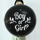 Латексные шары с конфетти для мальчиков и девочек, 36 дюймов