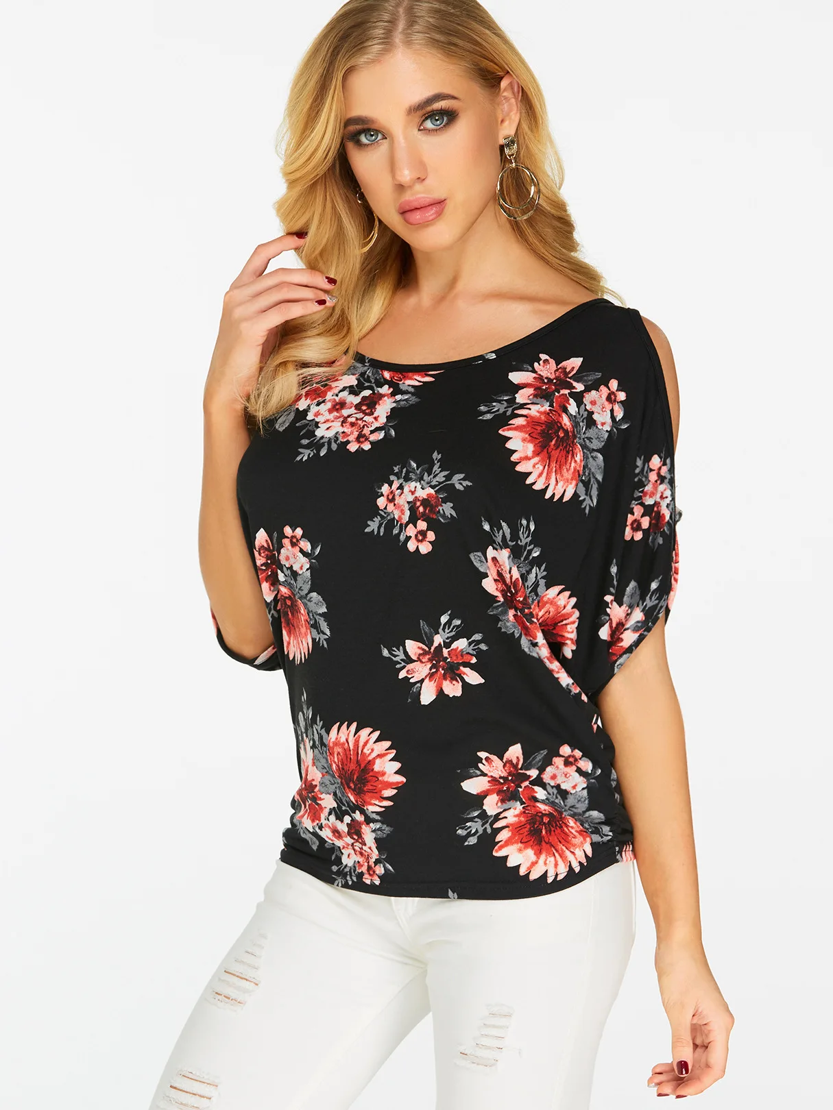 

women tshirt 90s hollow out print o-neck aesthetic plus size mama streetwear print korean clothes punk christmas shirts