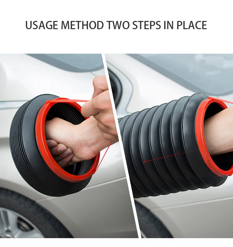 Автомобильное складное ведро 4 л многофункциональное выдвижное для рыбалки воды