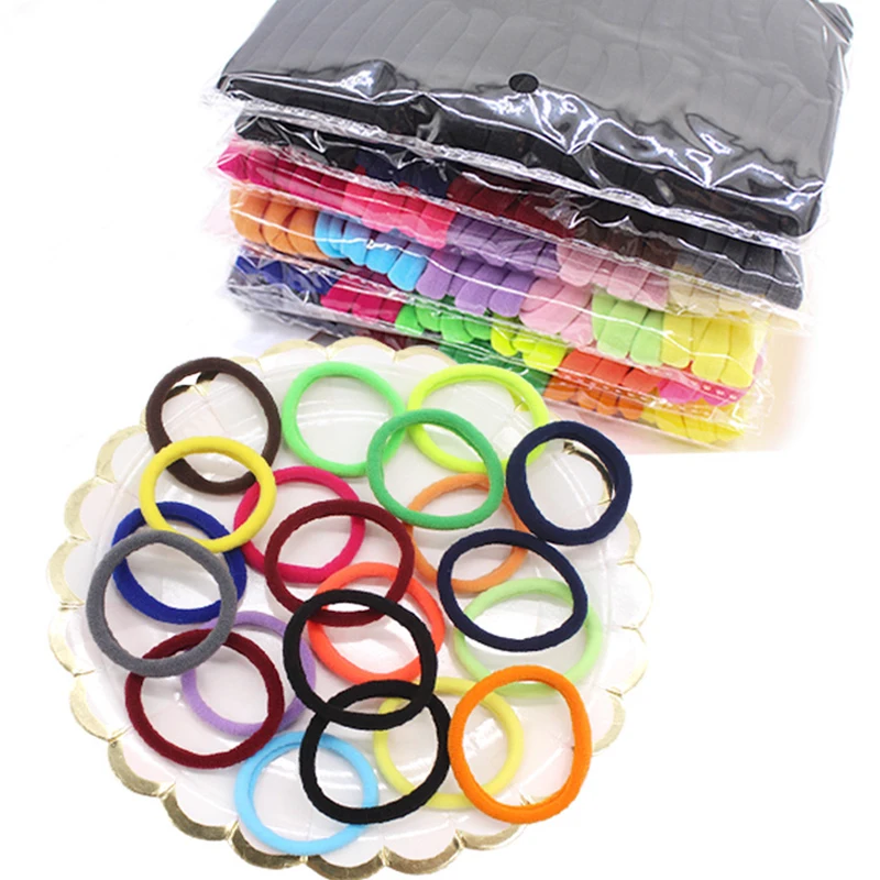 50 шт./компл. женские аксессуары для волос резинки эластичная резинка с повязкой