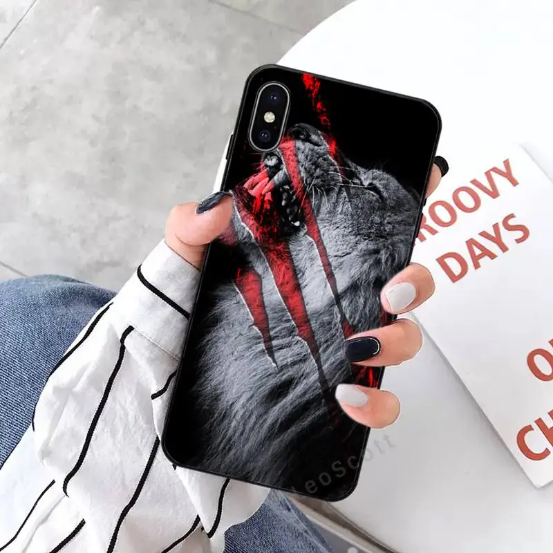 

Tiger Leopard Lion Phone Cases for iPhone 11 12 mini pro XS MAX 8 7 6 6S Plus X 5S SE 2020 XR