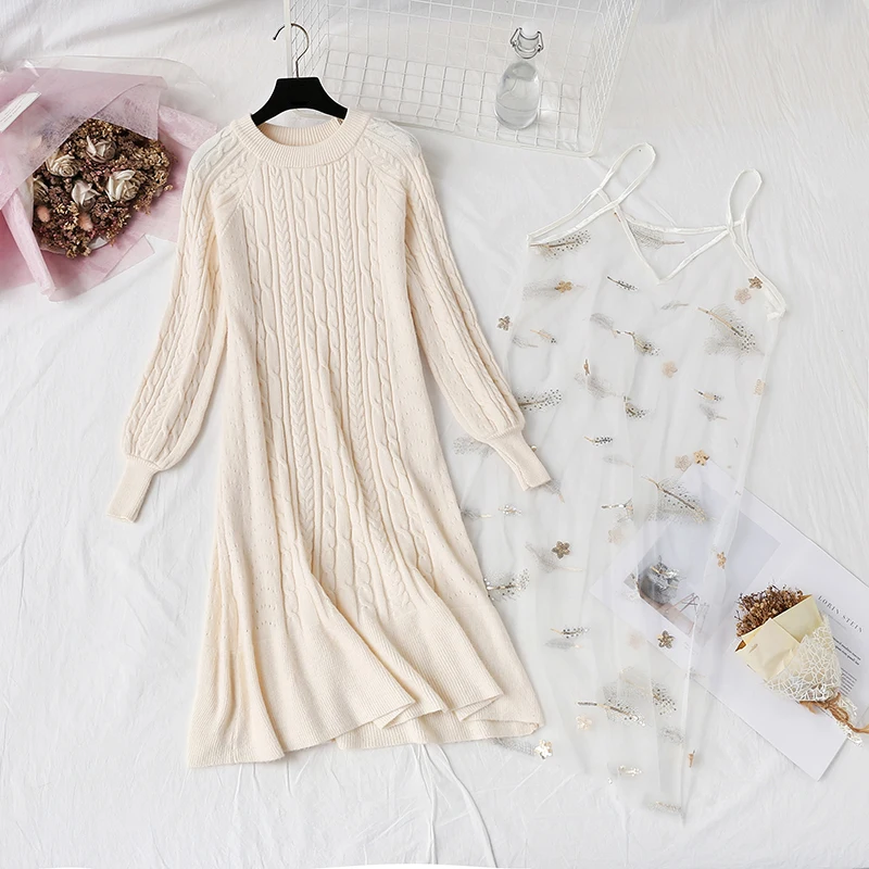 Новинка 2019 женское осенне зимнее элегантное однотонное платье трикотажное +