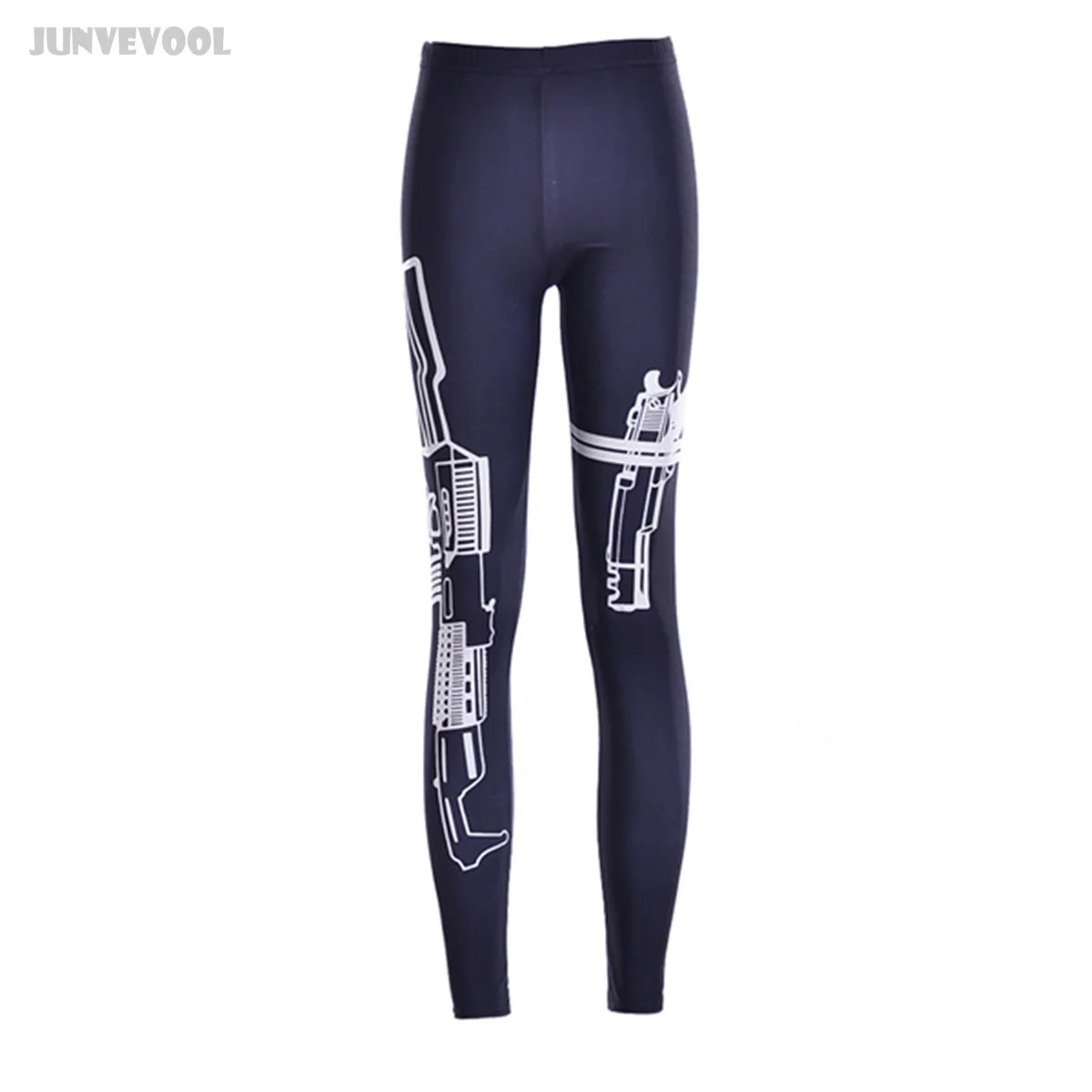 Леггинсы для фитнеса новинка Капри с принтом леггинсы пистолет крутые занятий