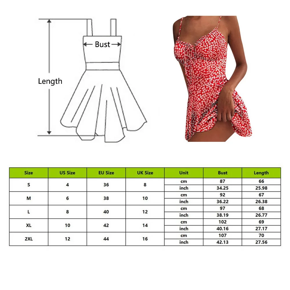

Women Floral Front Ruffle Mini Dress Office Lady Printed Pencil Dress Ladies Summer Sexy Small Floral Sling Nightdress 2021