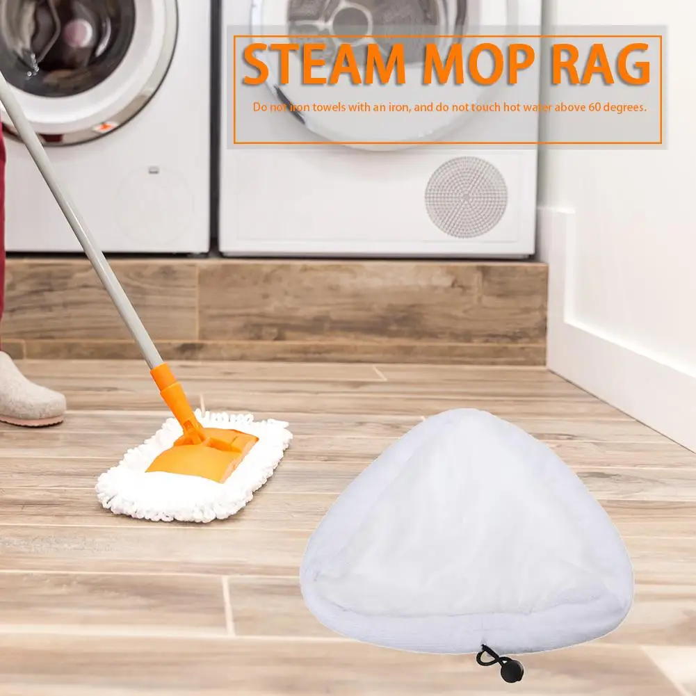 

Steam Washable Mop Cloth Cover Microfiber Floor Cleaning Replacement Pads Cleaning Tool for Kitchen or Living Room Supplies