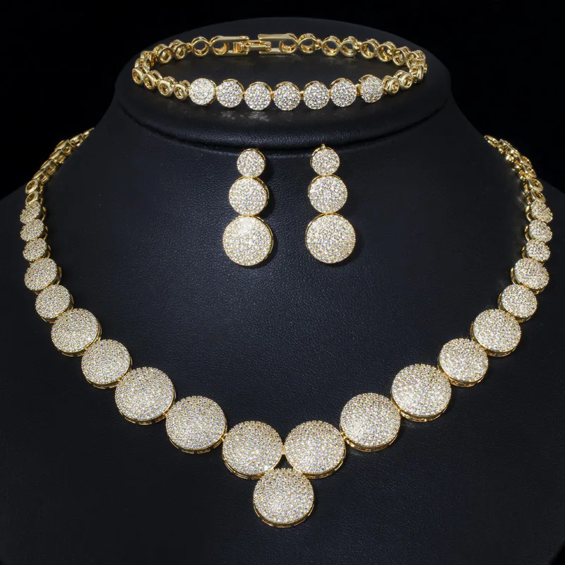 Сказочный ценный Розовый Ярко белый Серебряный набор ювелирных изделий с