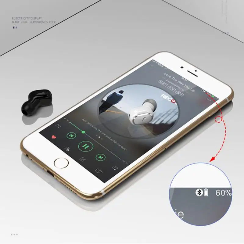 Беспроводные мини-наушники Bluetooth 5 0 спортивные стереонаушники бизнес-наушники