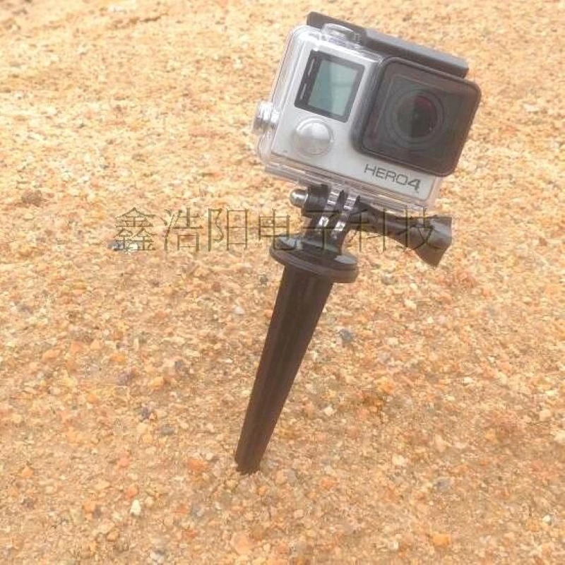 Пляжные стенты вставки заземление монопод ручка захват крепление для Gopro Hero 11/10/8/7/5 Insta360 One X2/X3 Akaso экшн-камеры Sj10/8/6 H9
