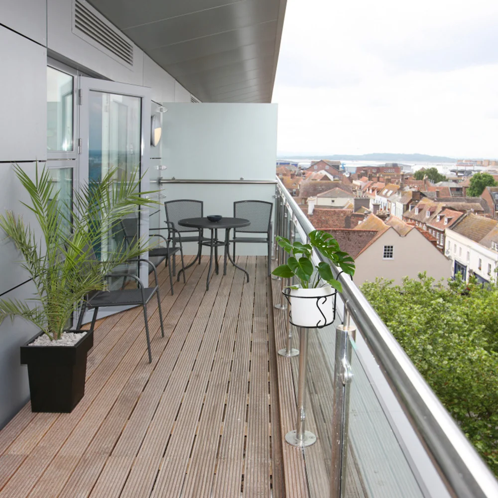 

Hanging Flower Bucket Premium Balcony Garden Home Decoration Flower Pot