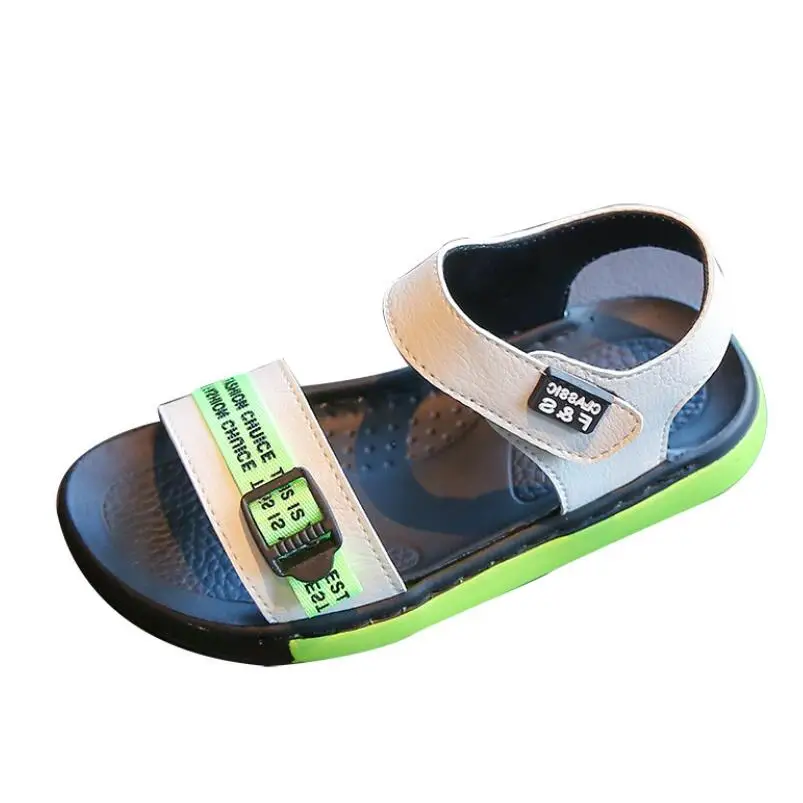 

2021 summer new children's sandals baby toddler shoes girls beach shoes soft bottom non-slip boys sports sandals leisure