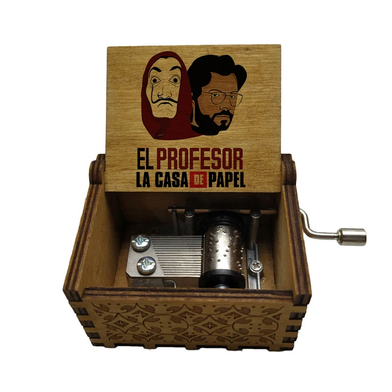 Новинка 2020 г. музыкальная шкатулка Bella Hi с принтом бумажный дом для рук подарок на