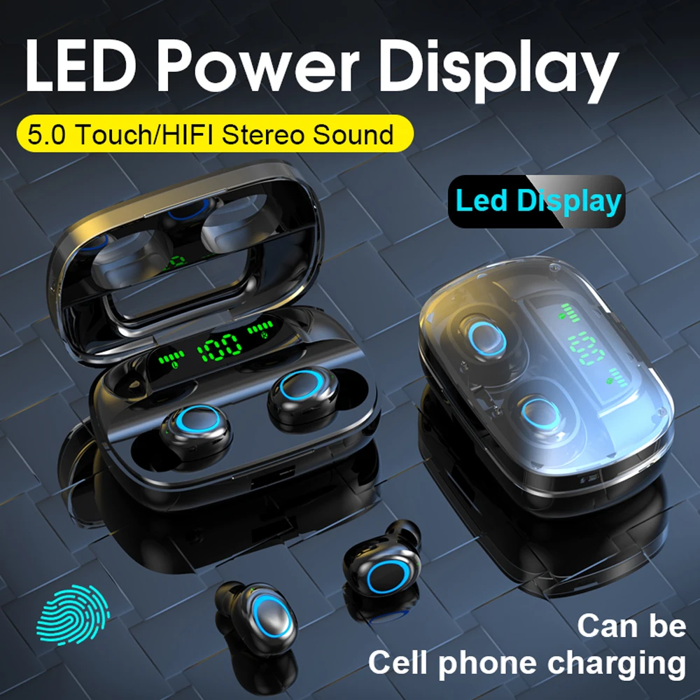 S11 Bluetooth 5 0 наушники вкладыши TWS True Беспроводной с двойной Mic In ear музыкальные