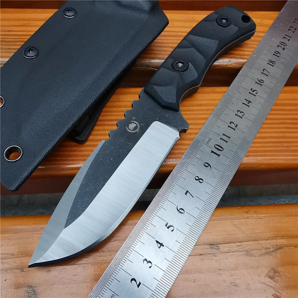 Военный армейский нож G10 с фиксированным лезвием для повседневного