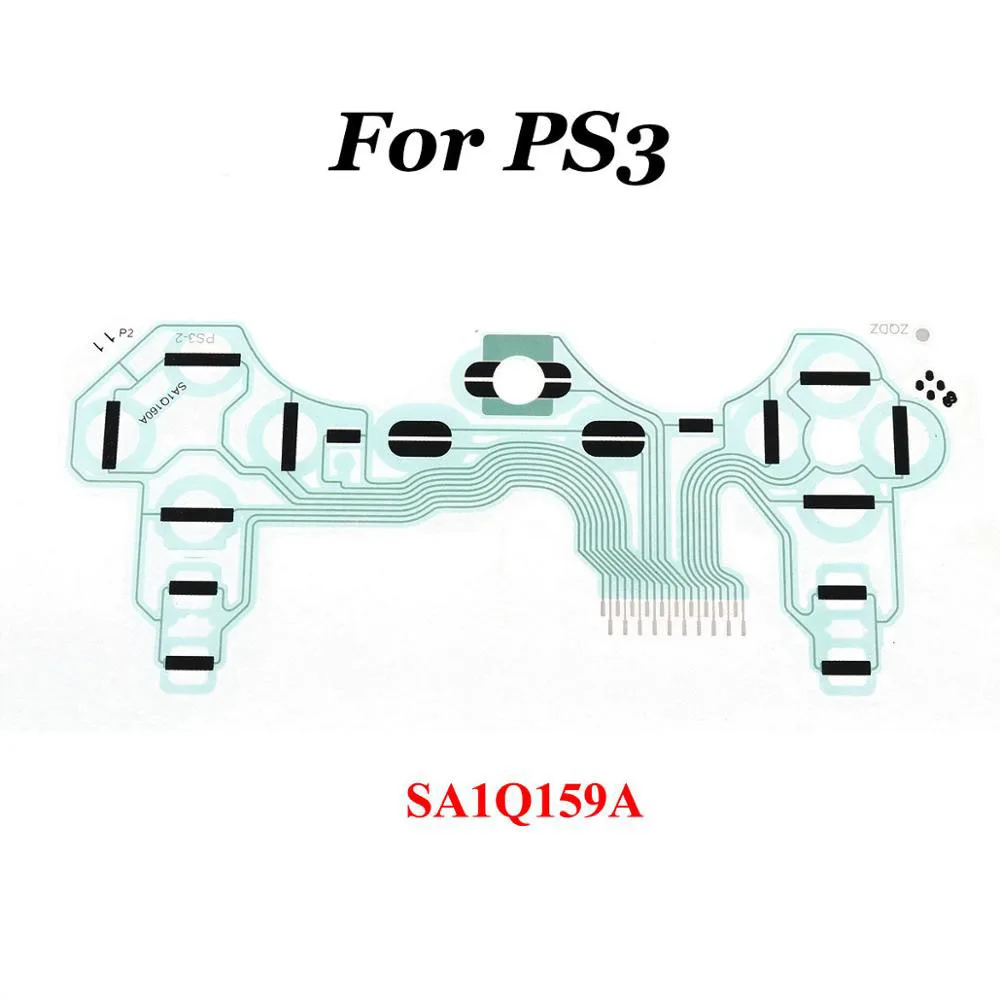 

1x For PS2 PS3 PS4 PS4 pro Slim Controller Ribbon Cable Conductive Film SA1Q160A SA1Q159A SA1Q113A SA1Q135A SA1Q194A SA1Q222A
