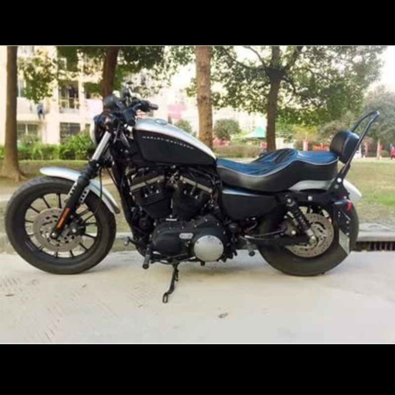 Кожаное сиденье для водителя мотоцикла пассажира двухкомпонентная подушка Harley
