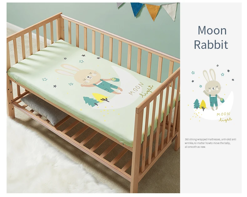 BabyGreat/простыни для новорожденных; мягкие матрацы для малышей; приятные для кожи; с рисунком; Детские простыни; постельные принадлежности
