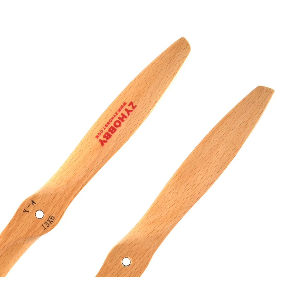 1pc 13*6 Wooden Propeller CW or CCW Tracter Pusher Prop For Fixed Wing RC Airplane Model Aircraft Zyhobby | Игрушки и хобби