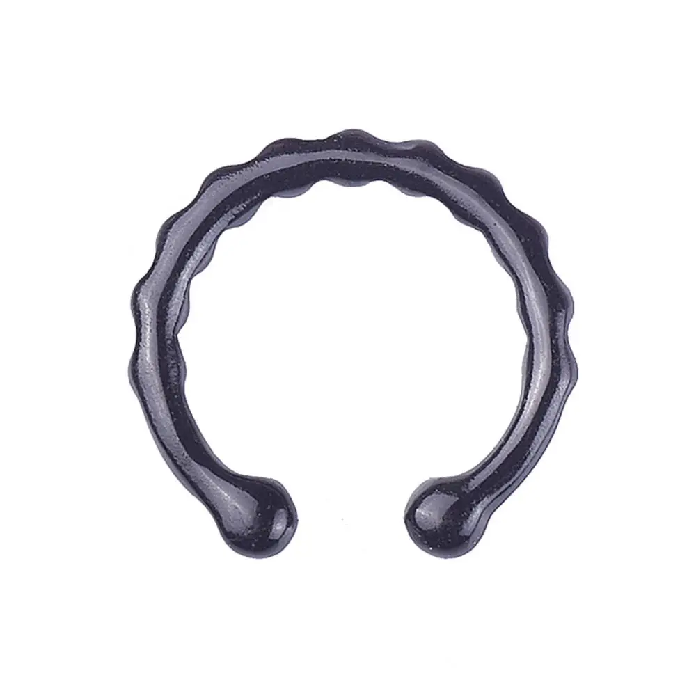 

Hot Sales Punk Women Non Piercing Open Hoop Fake Nose Ring Hanger Clip On Body Jewelry