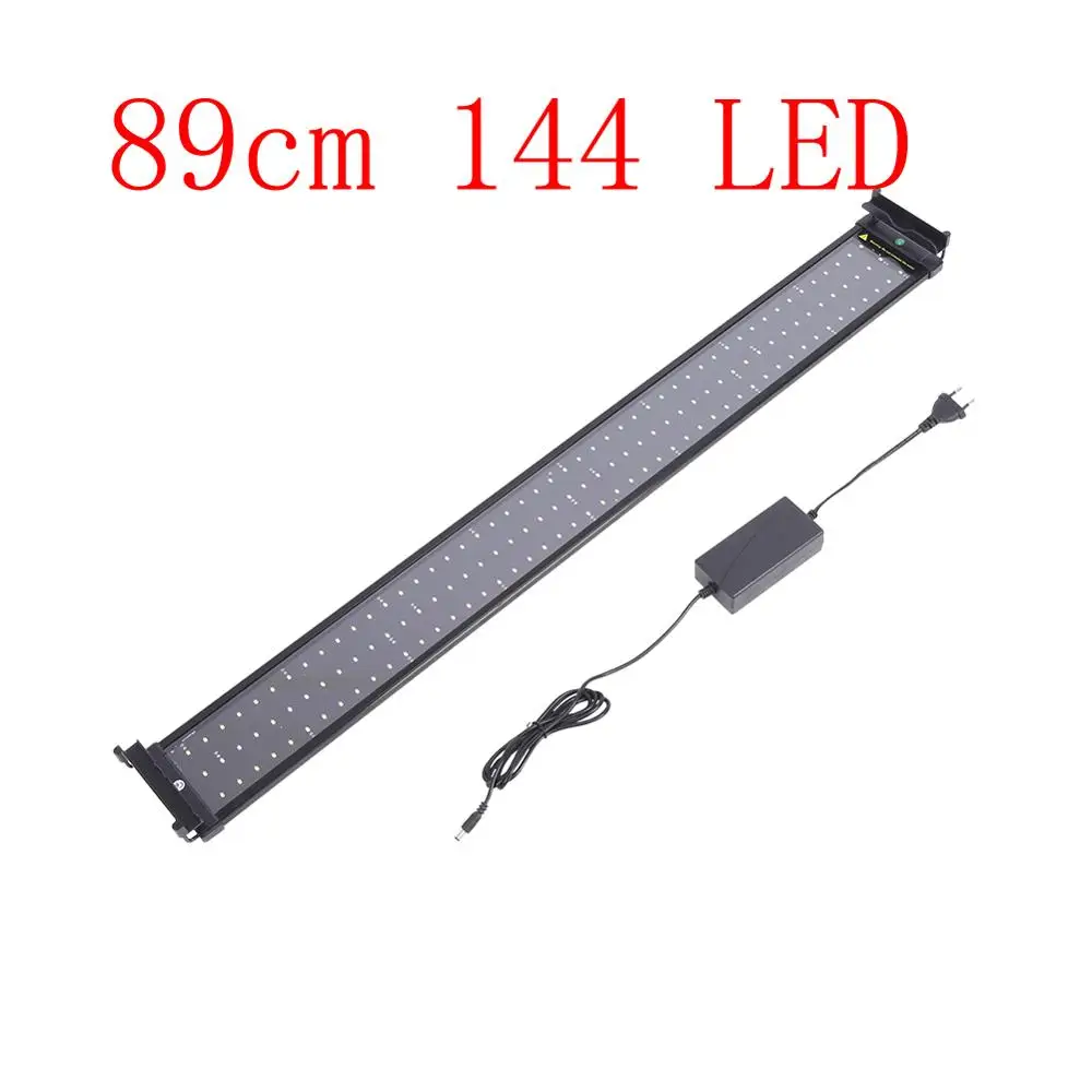89cm 144 LED 36/72/108/144 аквариум светодиодный светильник ing пресноводный лампа для аквариума с рыбками светодиодный светильник Водонепроницаемый аквариумных рыб для домашних животных - Цвет: 89cm 144 LED