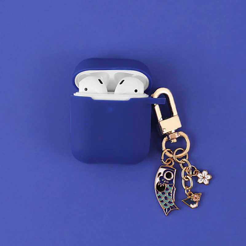 Для Apple Airpods чехол милая маленькая рыбка беспроводной Bluetooth защитный для