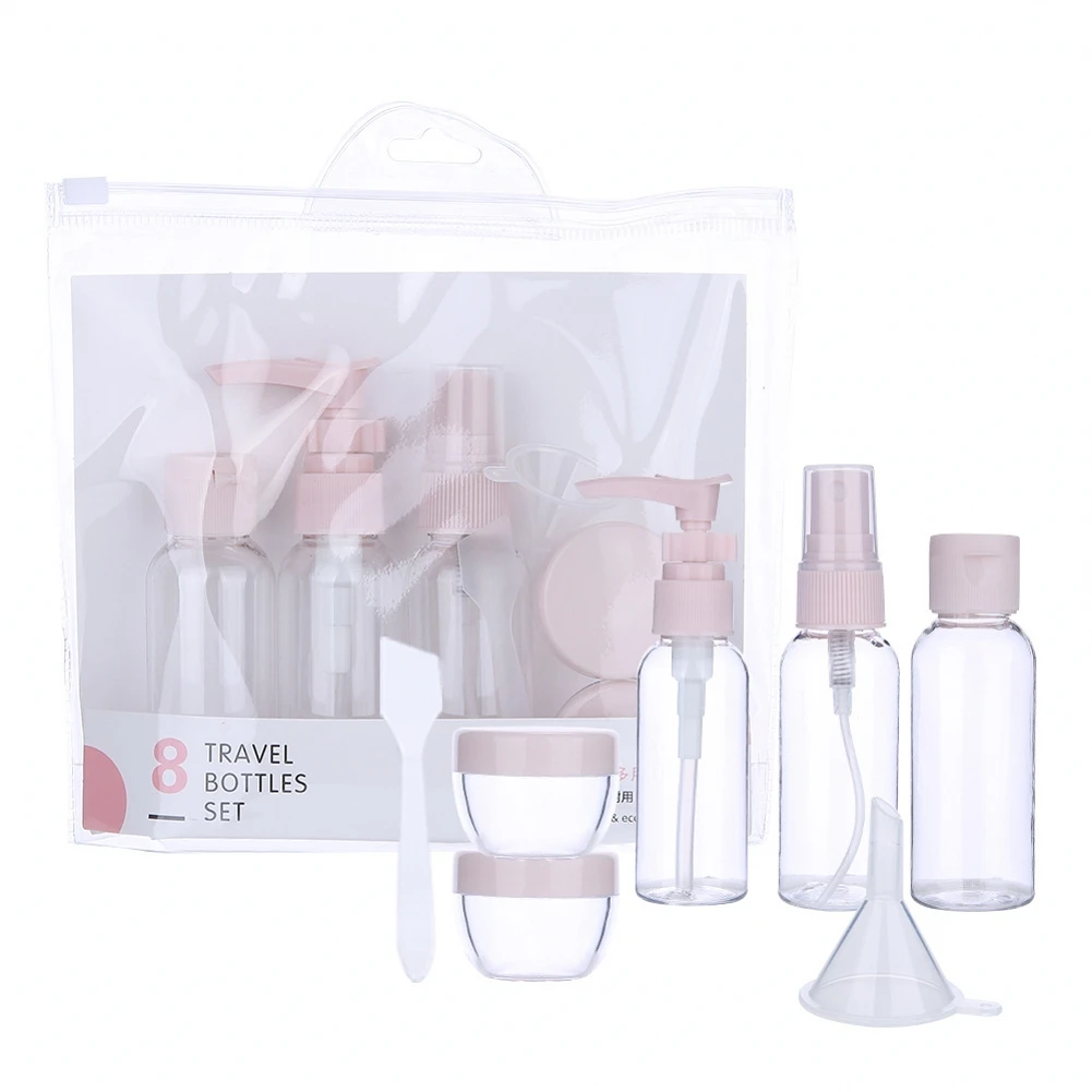 

1 Set Cosmetics Water Storage Bottle Portable Makeup Refillable Bottles Travel Cosmetics Storage Container Empty Liquid Bottles