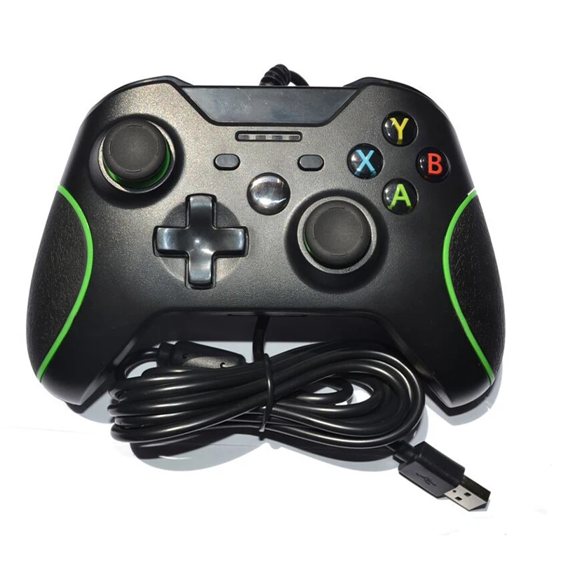 Проводной USB геймпад проводной контроллер джойстик для ПК Windows тонкий компьютер