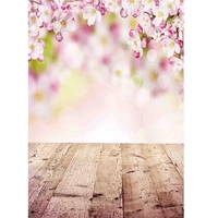 shengyongbao vinyl custom scenery photography backdrops props wood planks photo studio background fdy 1860