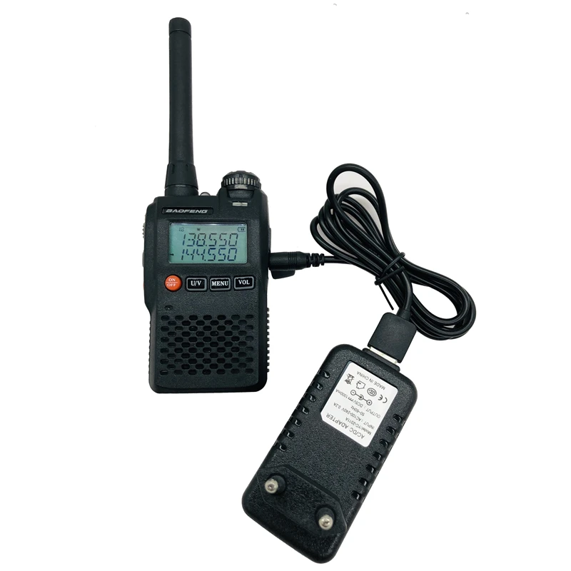2 шт Baofeng рация UV-3R 136-174/400-470 MHz портативный CB Ham Радио UV 3R плюс двухдиапазонный Ham радио мотоцикл домофон