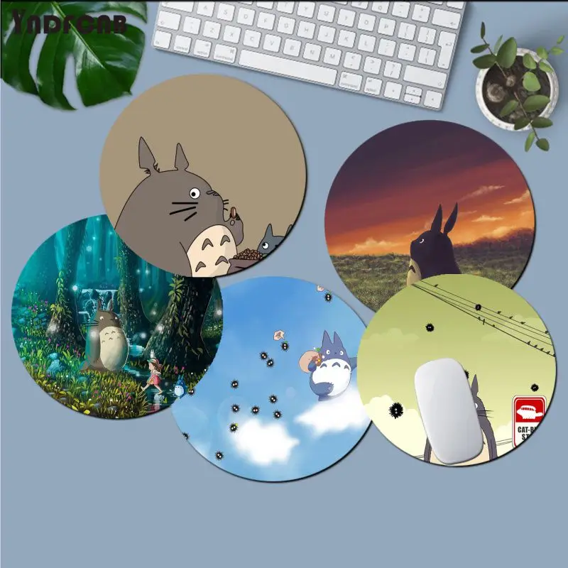 

YNDFCNB My Neighbor Totoro Soft Rubber Professional Gaming Mouse Pad Computer Anti-Slip Laptop PC Mice Pad Mat gaming Mousepad