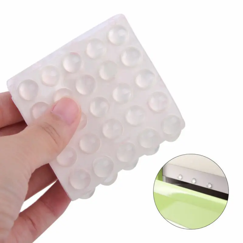 

50/100/200pcs self-adhesive round silicone rubber bumper soft transparent non-slip shock absorber foot pad shock absorber