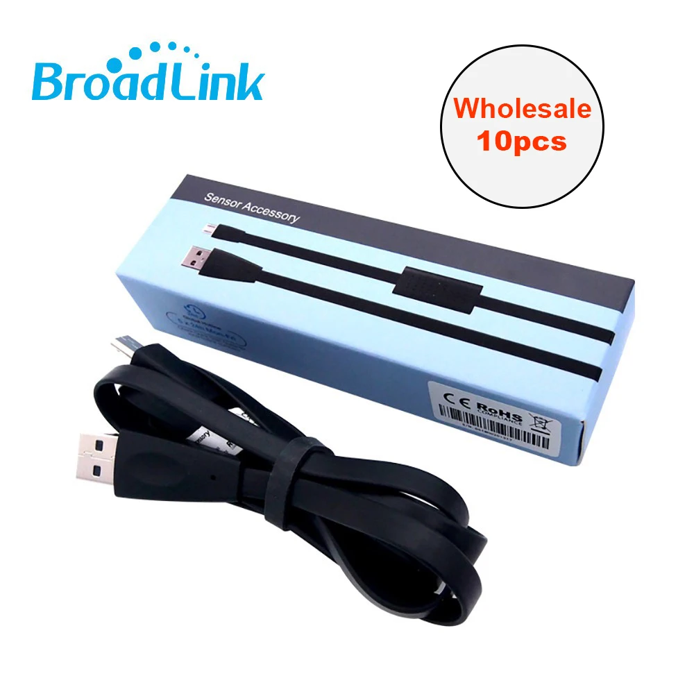 2020 детектор температуры и влажности Broadlink HTS2 с USB портом работает RM4 mini Pro Smart