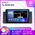 2Din Android 11 мультимедийный автомобильный радиоприемник, стереоплеер для BMW 5 E39 E53 X5 1995-2001 M5 7 E38 Navi RDS GPS 4G LTE WIFI приемник DSP
