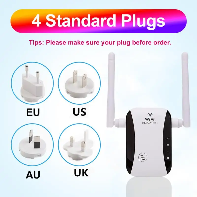 2020 Updated Original Manufacturer Mini wifi Extender Signal Amplifier Wifi Booster 300Mbps Wifi Repeater Wireless  router