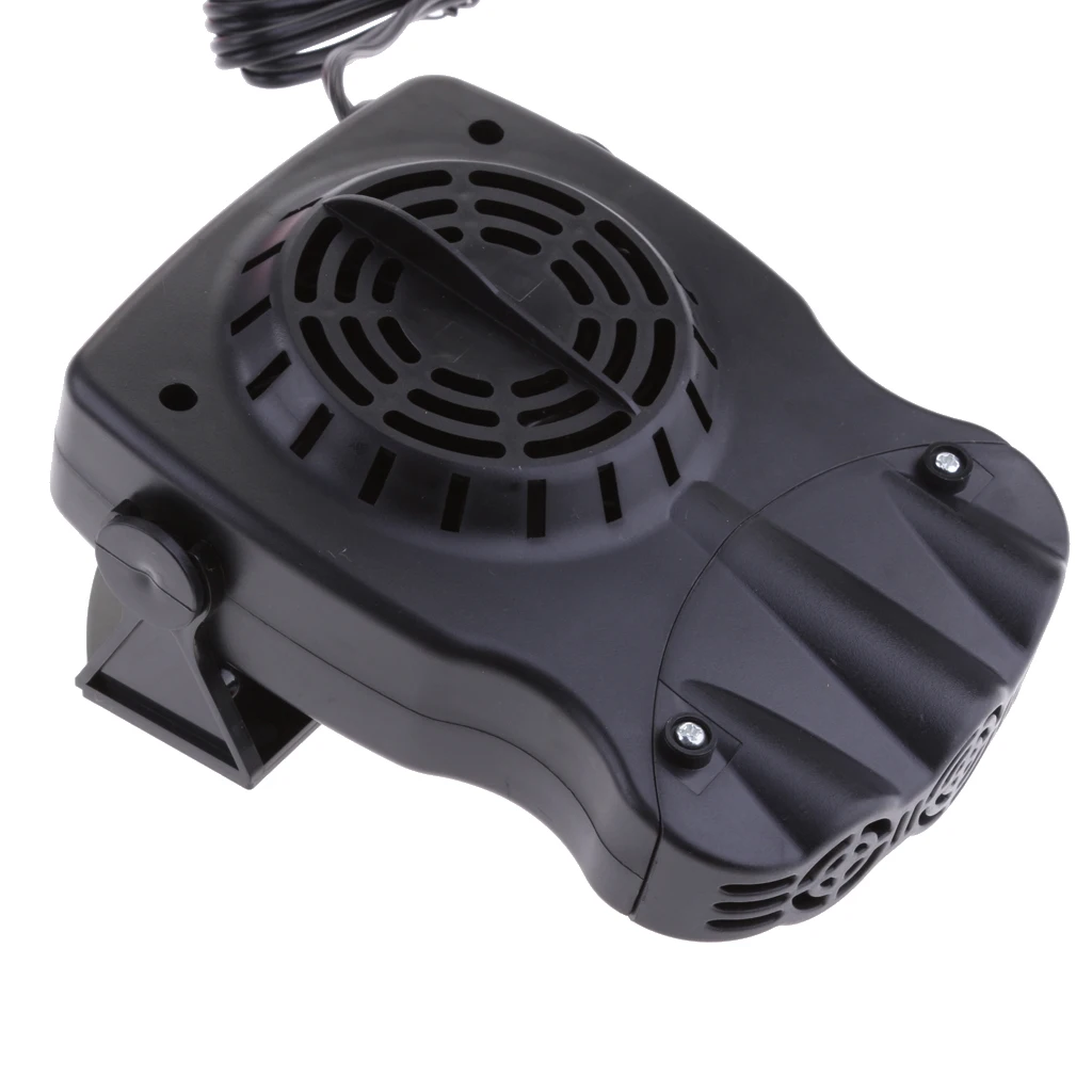 

12V Auto Heater 3-Outlet Car Air Heating Fan Car 180 Degree Rotatable Windshield Demister Defroster