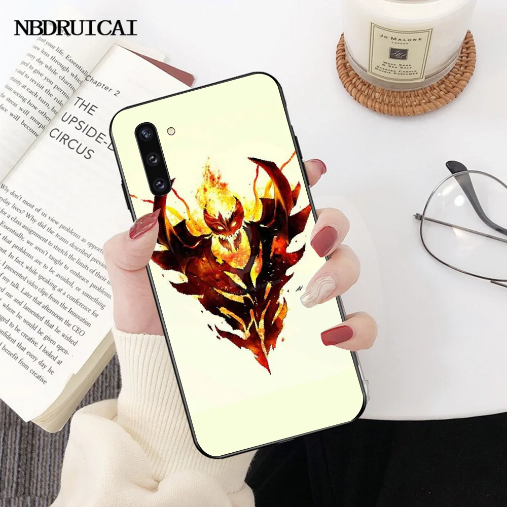 NBDRUICAI Shadow Fiend Dota 2 умный мягкий силиконовый черный чехол для телефона Samsung Note 3 4 5 7 8 9