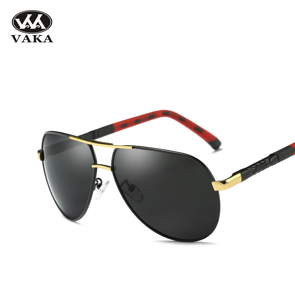 

2020 новые модные брендовые Мужские поляризационные солнцезащитные очки модная металлическая оправа линзы с синей пленкой антибликовые сол...