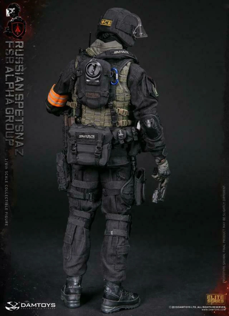 1/6 DAMTOYS 78064 солдатская фигурка русский спецназ ФСО АЛЬФА группа Коллекционная фигурка