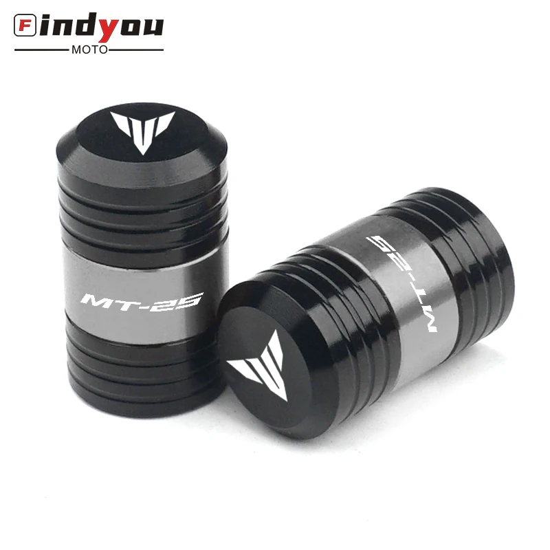 for YAMAHA MT25 MT-25 MT03 MT-03 MT 25 03 2017 2018 2019 Latest CNC aluminum Big Motorcycle Wheel tire valve caps airtight cover |